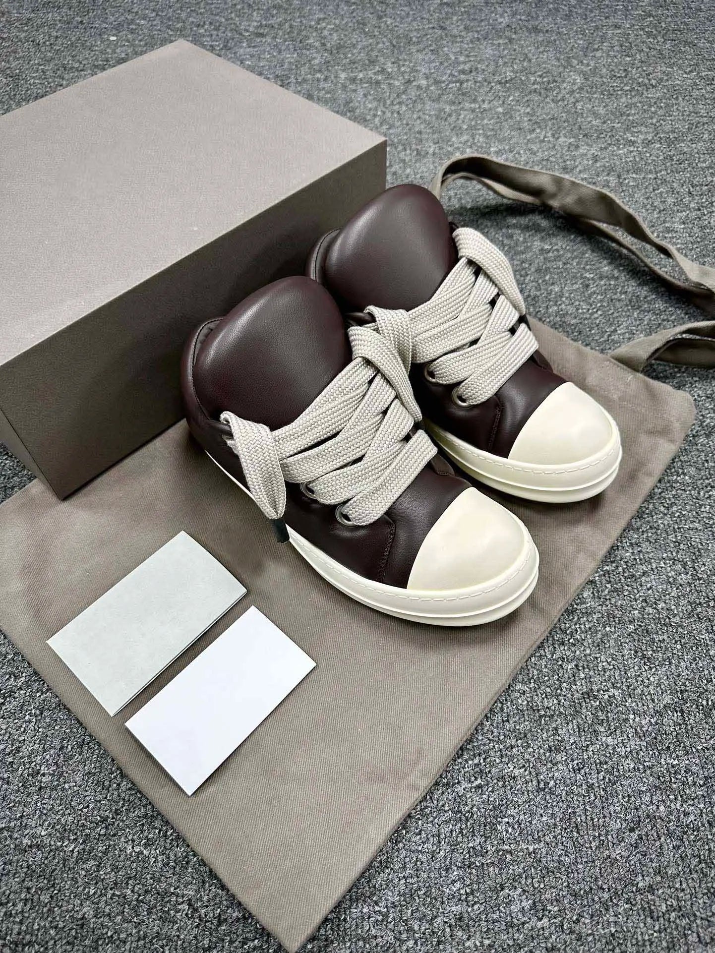 Best Version RICKs' Design Moka Collection Women Men Fashion High Street Shoes Sneakers