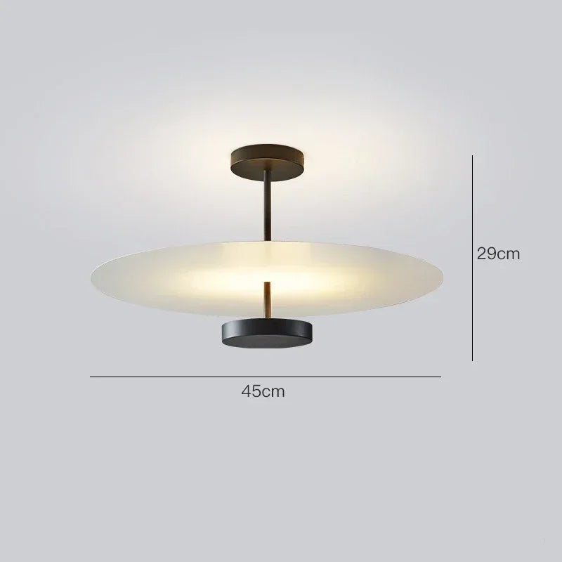Modern design living room ceiling light Nordic luxury room decoration bedroom dining room acrylic lampshade LED pendant light