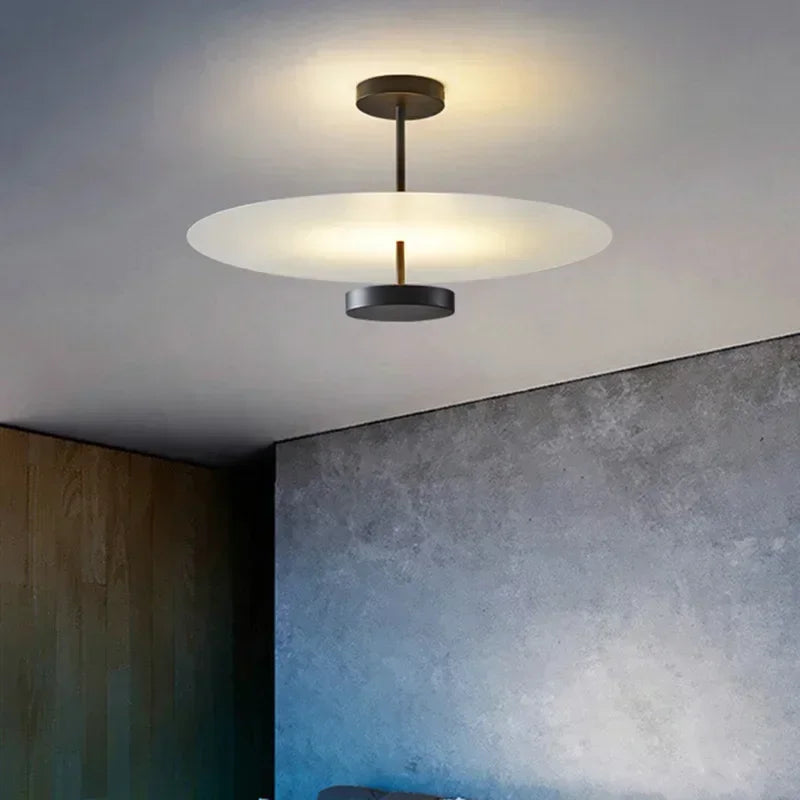 Modern design living room ceiling light Nordic luxury room decoration bedroom dining room acrylic lampshade LED pendant light
