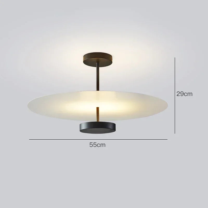 Modern design living room ceiling light Nordic luxury room decoration bedroom dining room acrylic lampshade LED pendant light