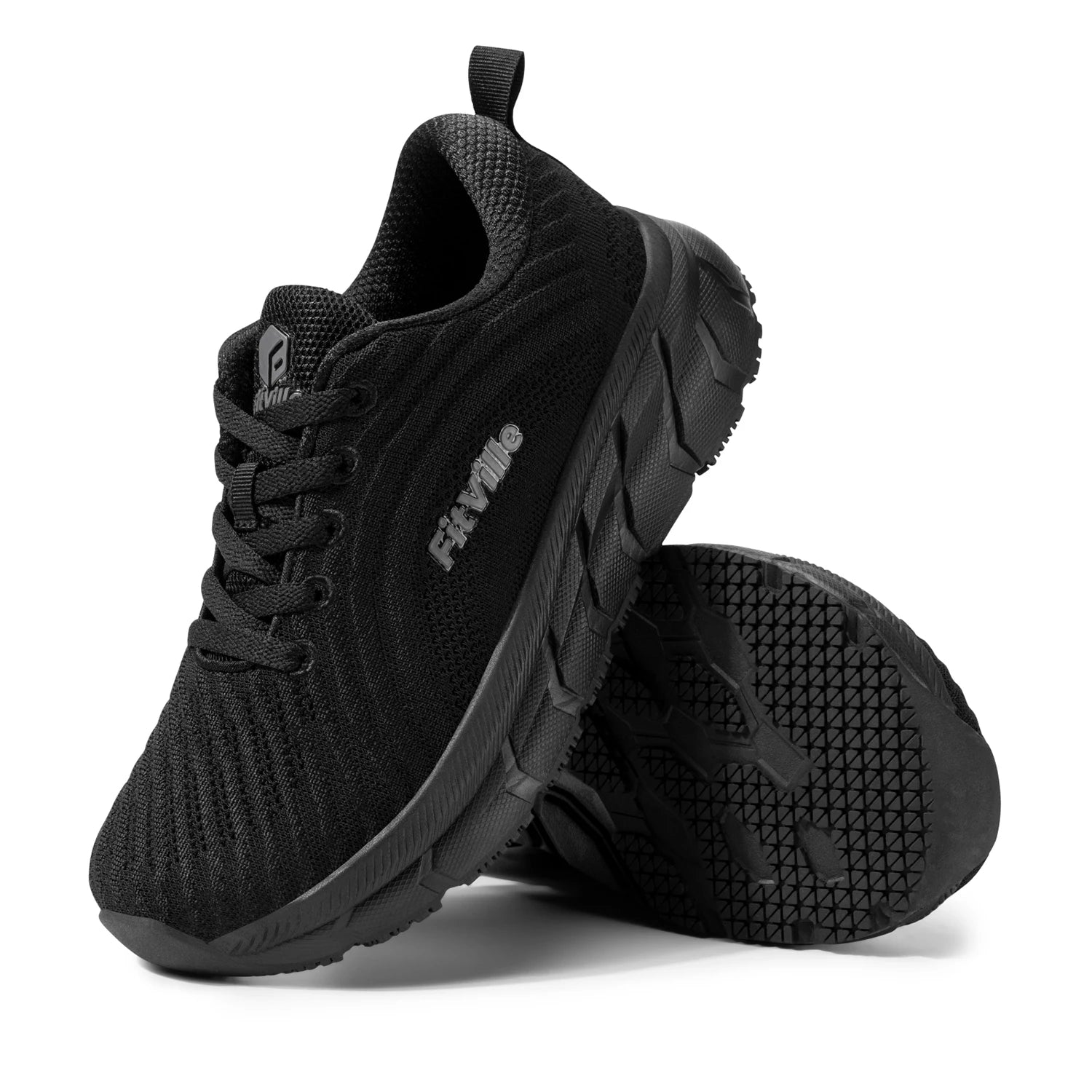 Wide Toe Box Men'S Shoes Cushioned Extra Wide Width Non Slip Running Shoe Comfortable Lightweight Sneakers For Fat Feet