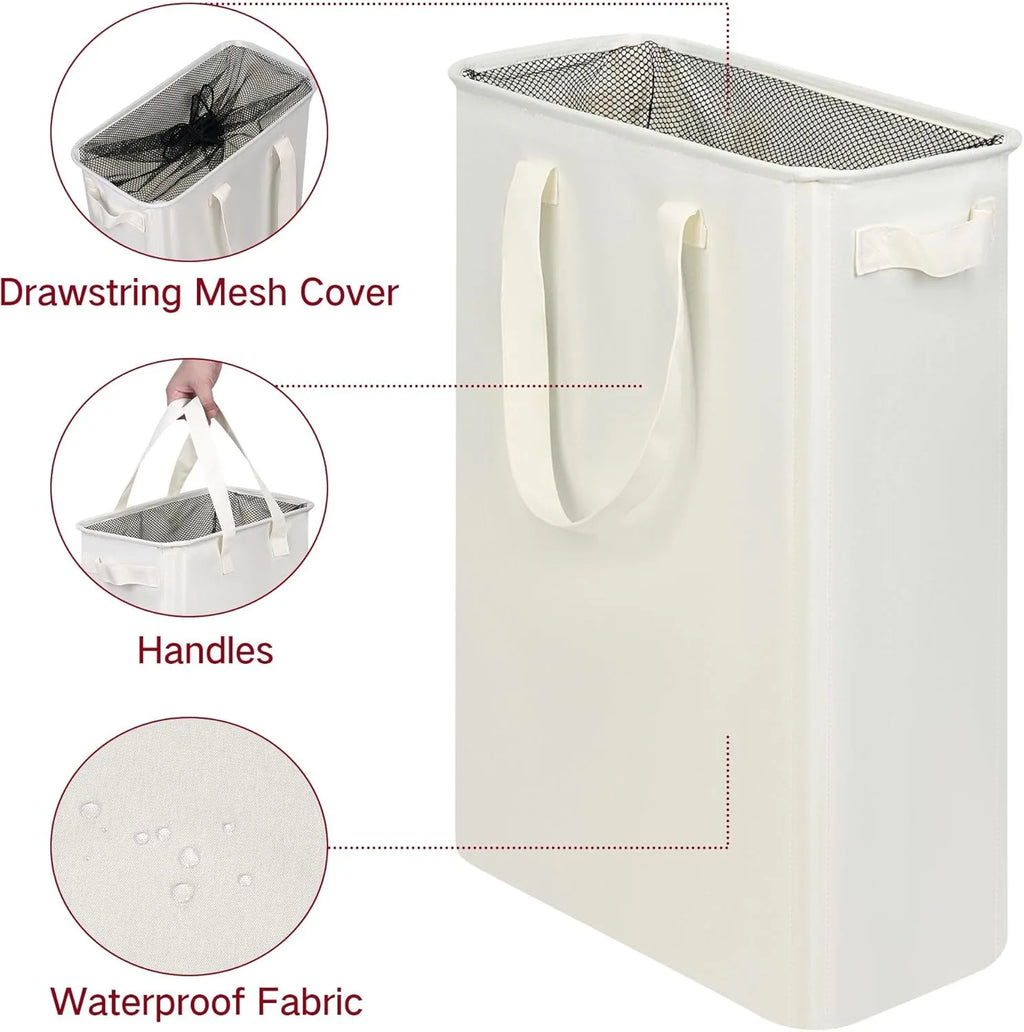 Fabric Storage Basket Dirty Clothes Basket Dirty Clothes Basket Foldable For Home Use Bathroom With Bottom Plate Laundry Basket