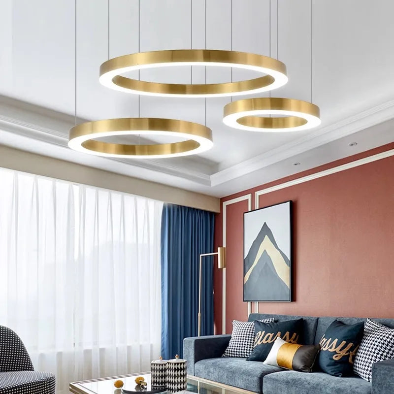 Modern home decor led lights pendant light lamps for living room Chandeliers for dining room hanging light indoor lighting