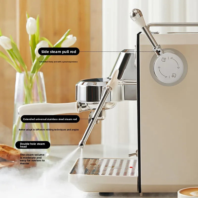 Gemilai 3006 Owl Small Home Italian Semi-Automatic Coffee Machine Extraction, Self-service Household Electrical Appliances