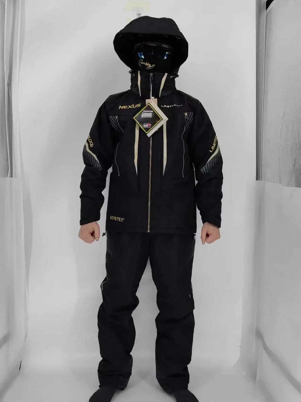 New Thick Winter Fishing Clothing Sets Men Outdoor Sportswear Suit Strong Waterproof Warm Cotton Padded Fishing Jacket and Pants