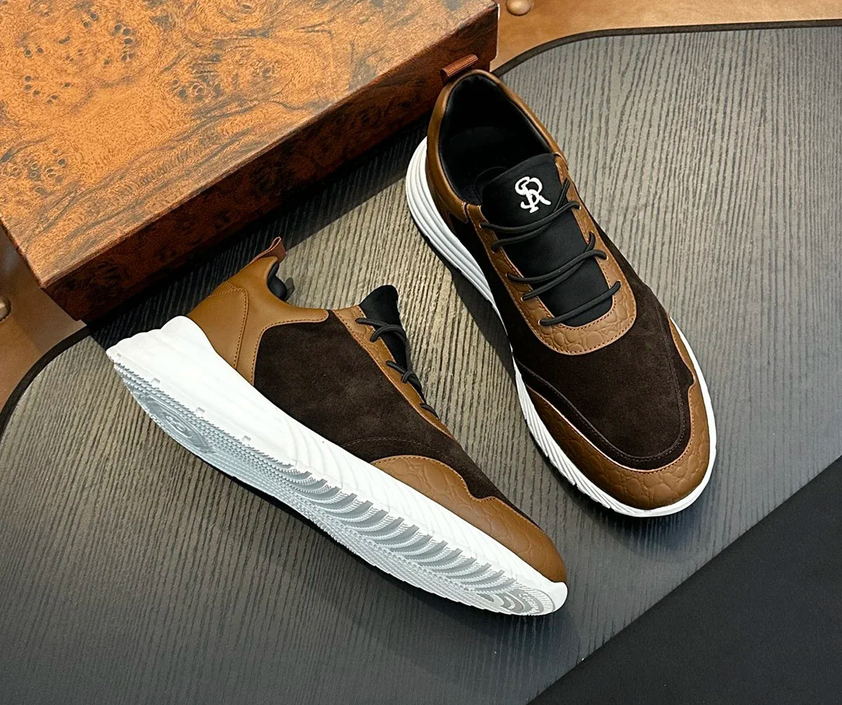 OECHSLI Shoes Cowhide 2025 new leather shoes fashion business Sports comfortable Men‘s European big size 39-46