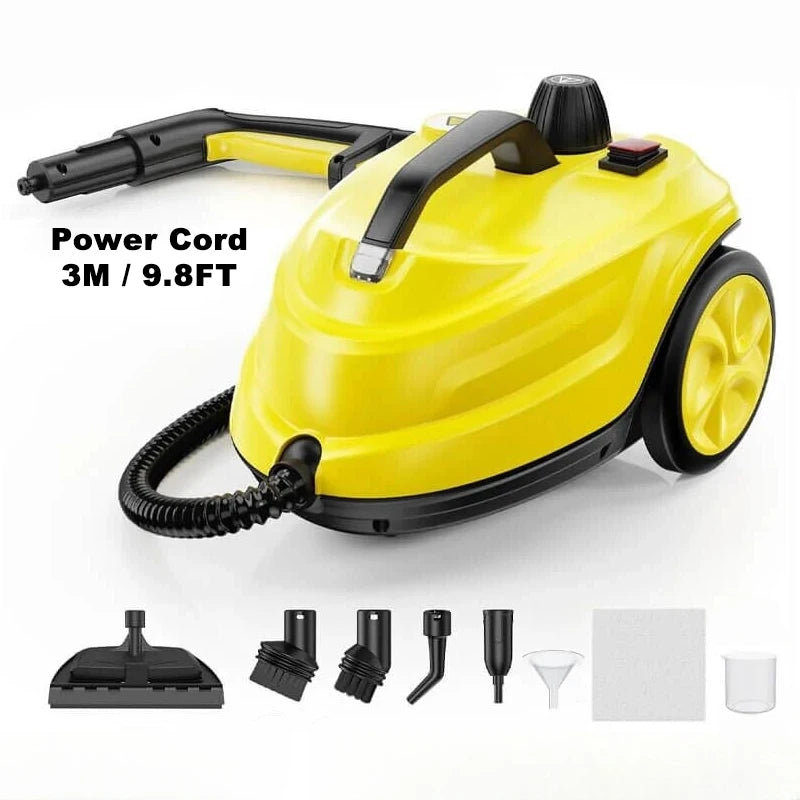 Multi Purpose Steam Cleaner Deep Cleaning for Car Floors Appliances Kitchen Playground Carpet