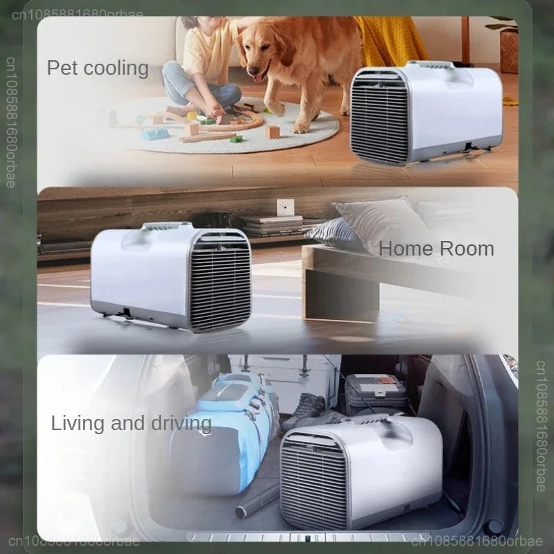 12V/220V Portable Air Conditioning Compressor Outdoor Camping Air Conditioner Household Appliances for Car Refrigeration Machine