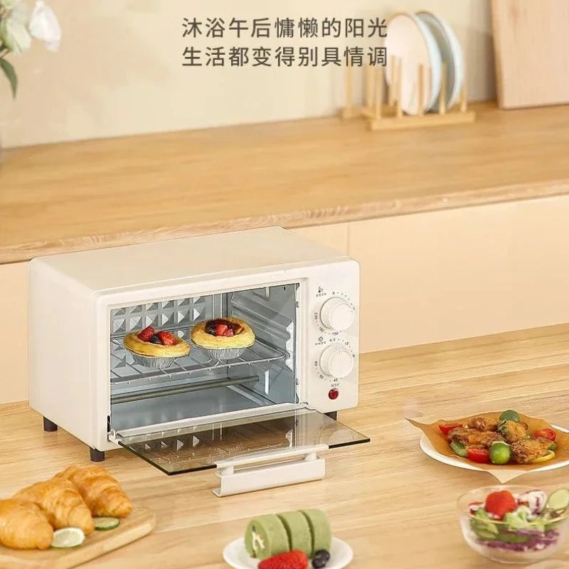 Electric oven new household small baking multifunction automatic 12 liter double-decker mini automatic oven