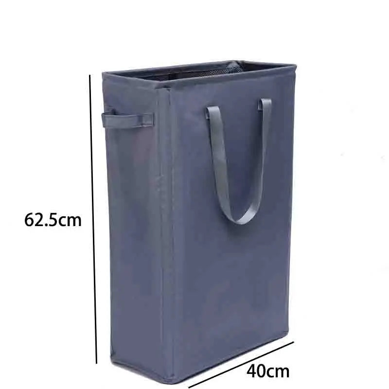 Fabric Storage Basket Dirty Clothes Basket Dirty Clothes Basket Foldable For Home Use Bathroom With Bottom Plate Laundry Basket