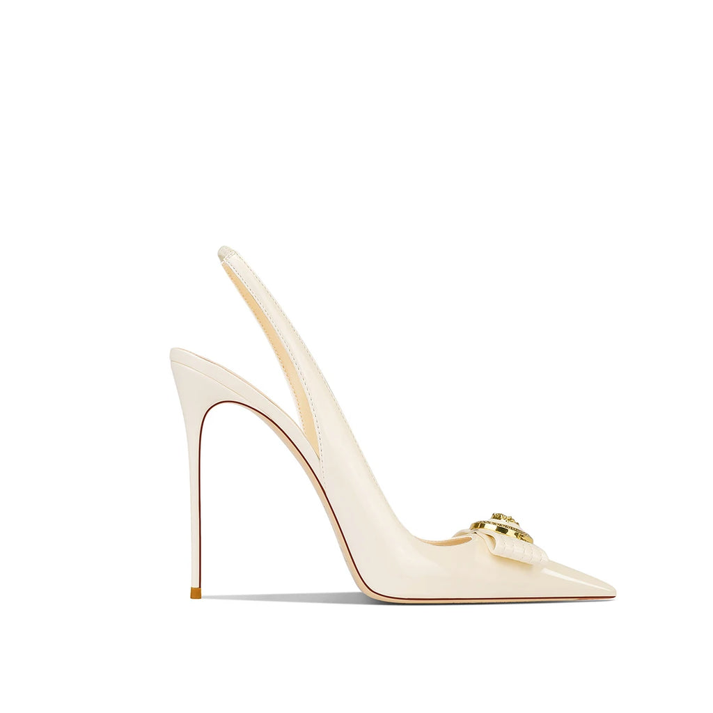 2025 Summer Women Burgundy High Heels Pointed Toe Stiletto Elegant French Style Petite Shoes