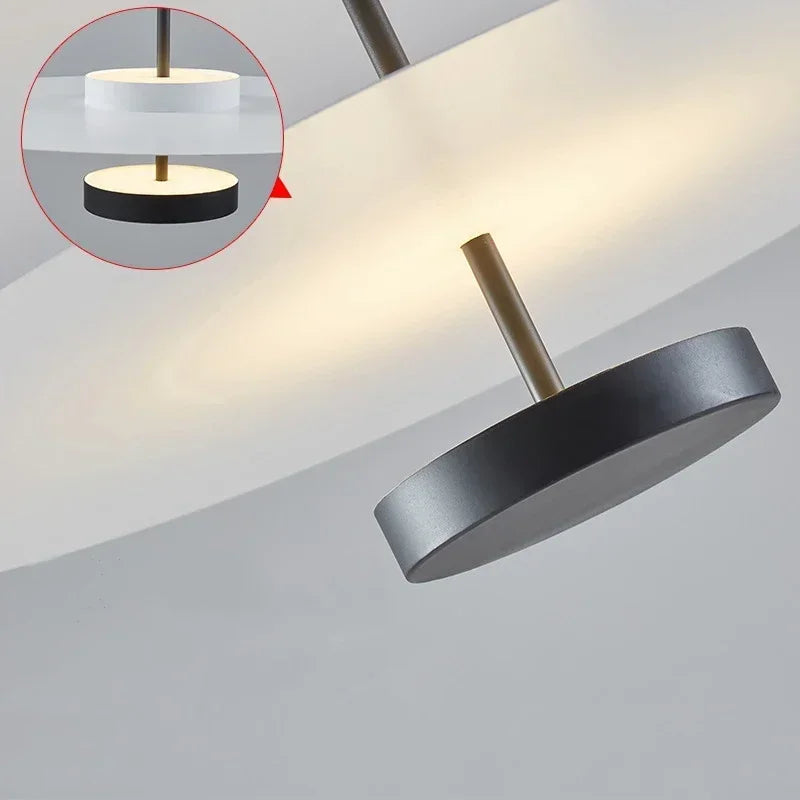 Modern design living room ceiling light Nordic luxury room decoration bedroom dining room acrylic lampshade LED pendant light