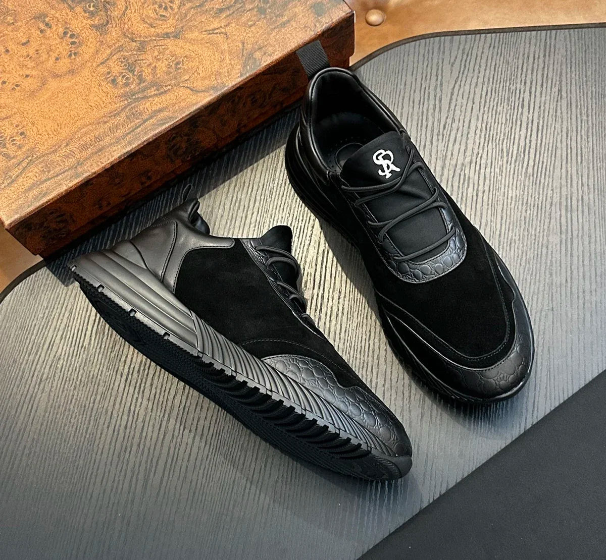 OECHSLI Shoes Cowhide 2025 new leather shoes fashion business Sports comfortable Men‘s European big size 39-46