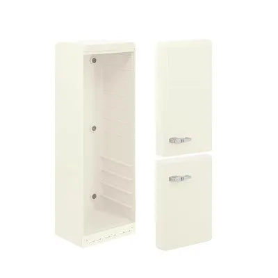 1/6 Doll House Model Furniture Accessories Metal Refrigerator With Light Kitchen Appliances Bjd Ob11 Gsc Blyth Lol Miniatures