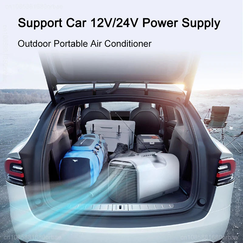 12V/220V Portable Air Conditioning Compressor Outdoor Camping Air Conditioner Household Appliances for Car Refrigeration Machine