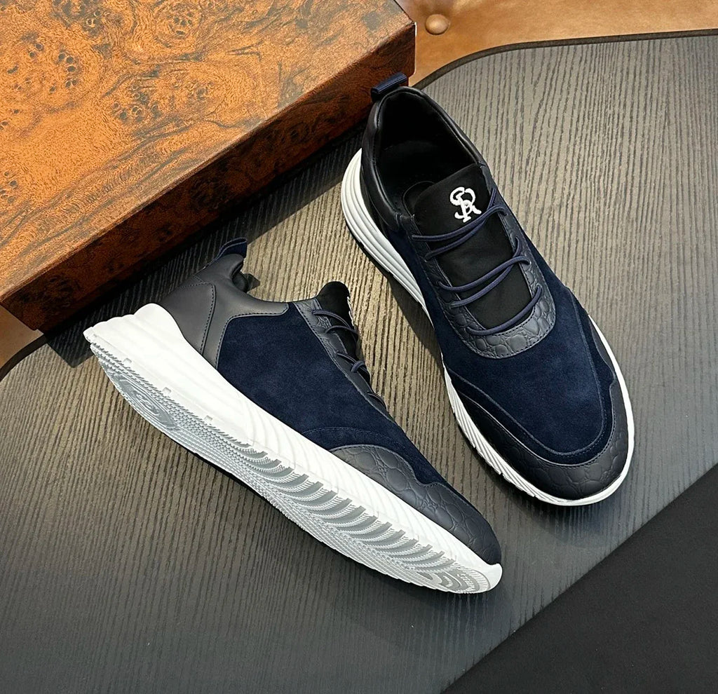 OECHSLI Shoes Cowhide 2025 new leather shoes fashion business Sports comfortable Men‘s European big size 39-46