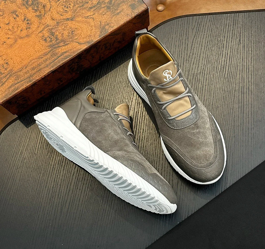 OECHSLI Shoes Cowhide 2025 new leather shoes fashion business Sports comfortable Men‘s European big size 39-46