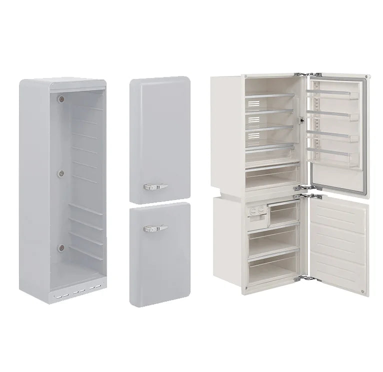 1/6 Dollhouse Model Furniture Accessorie Refrigerator Kitchen Appliances Bjd Ob11 blythe Soldier Dollhouse Miniature Model Decor