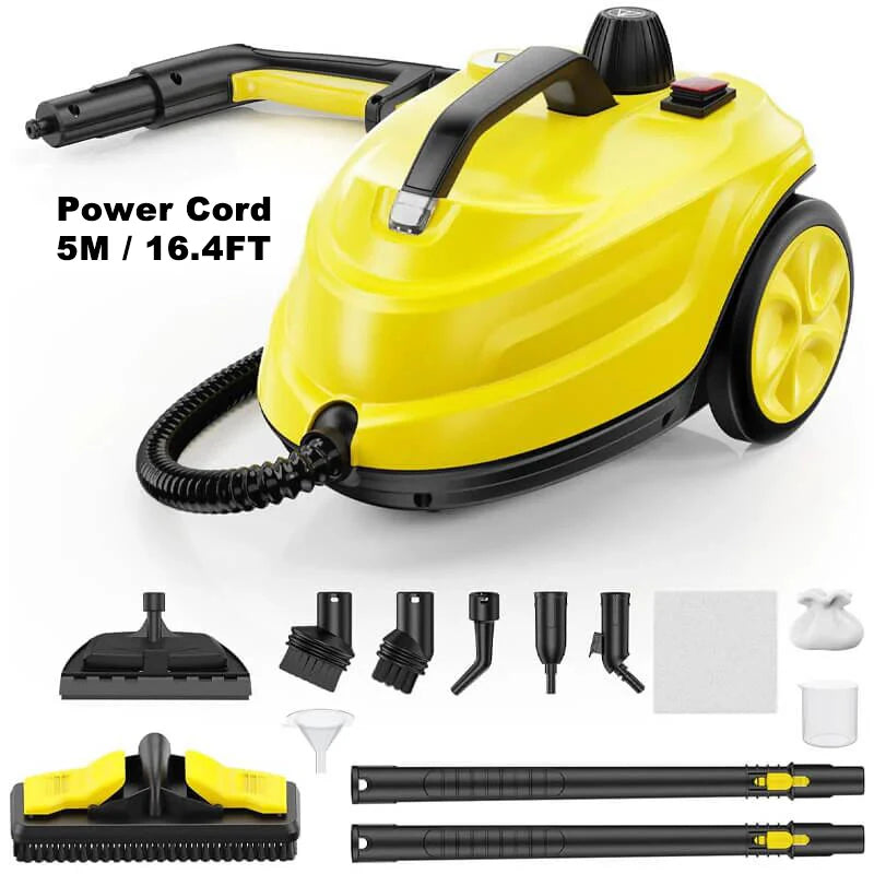 Multi Purpose Steam Cleaner Deep Cleaning for Car Floors Appliances Kitchen Playground Carpet
