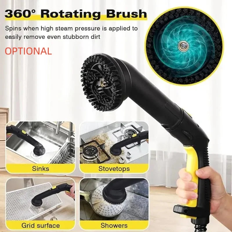 Multi Purpose Steam Cleaner Deep Cleaning for Car Floors Appliances Kitchen Playground Carpet